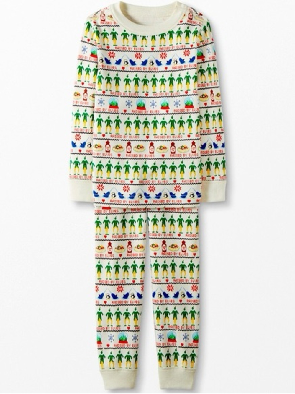 Hanna Andersson Elf Pajama Set, size 14-16